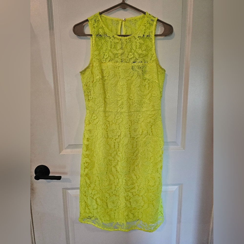 J. Crew Vibrant Lace Midi Dress